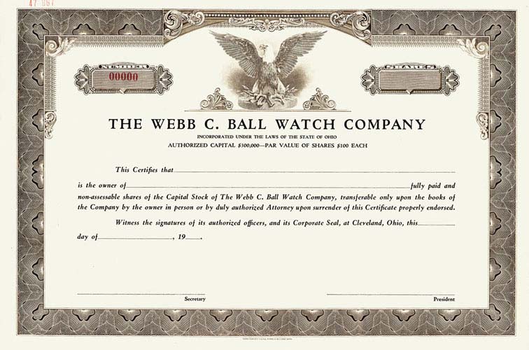 Акционерный сертификат