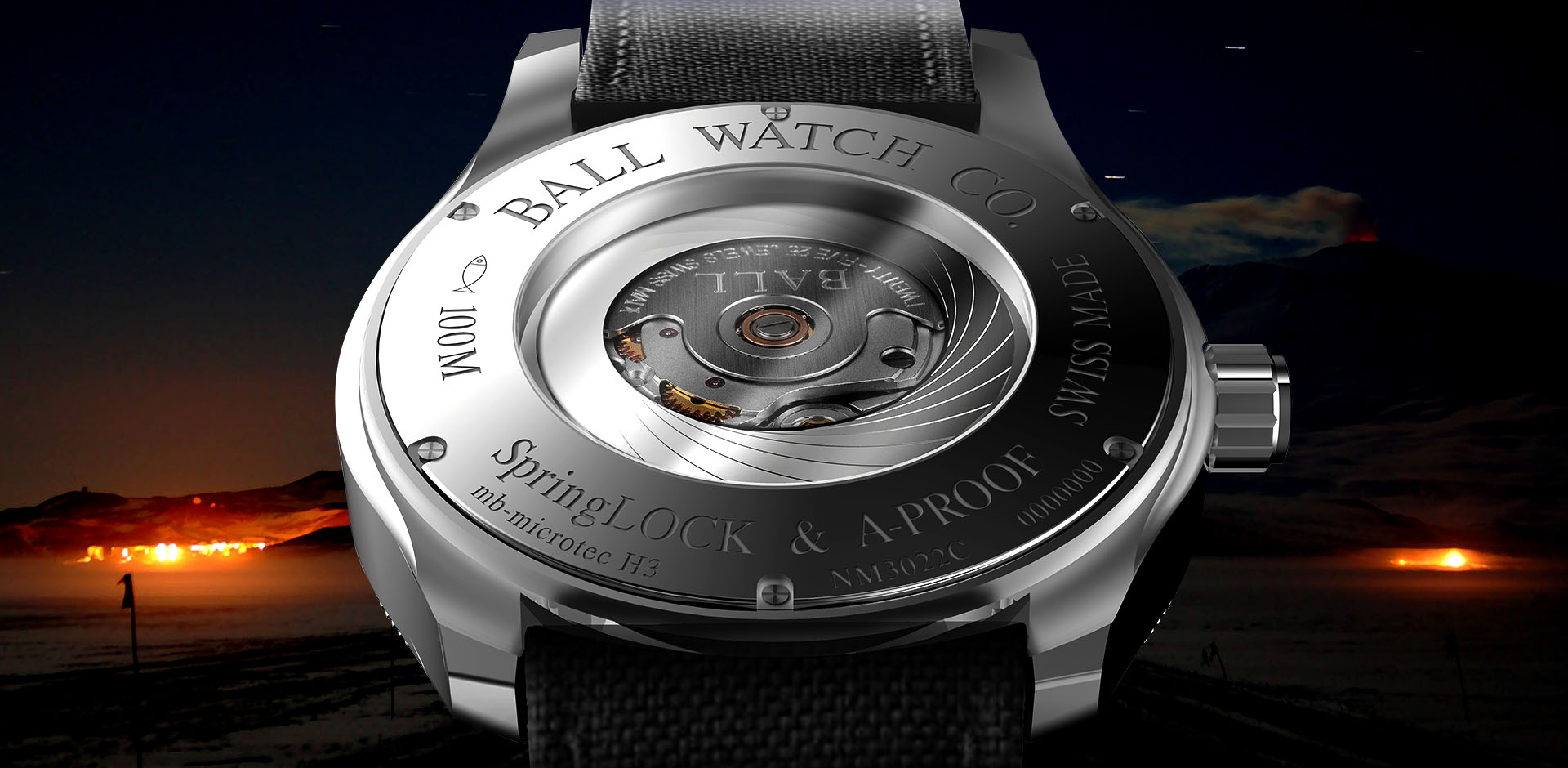 <p><strong>Just like a human eye</strong><br />
<br />
Developed and patented by BALL Watch, the A-PROOF&reg; device is a revolutionary approach to the protection of a mechanical movement against the influence of magnetic fields. It is based on cutting-edge developments in terms of both materials and construction.</p>
